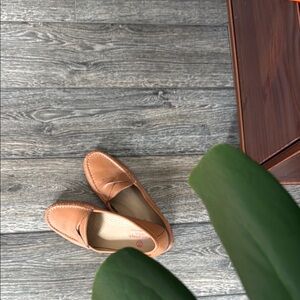 Tan Leather Loafers